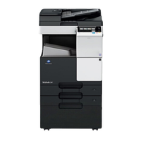 Nouvelle imprimante multifonction laser noir et blanc A3 Konica Minolta Bizhub287 B367, recto verso, réseau, tout-en-un