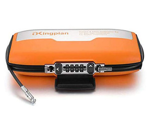 zhenzhi Portable Sports Storage Beach Safe Box with Combination Lock and Safety Cable Key Keeper Car Safe Password Storage Box