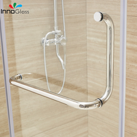 Flotteur transparent/Ultra transparent, en verre trempé ou stratifié pour la salle de bain, livraison gratuite