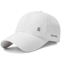 Gorra de Béisbol Personalizada de Secado Rápido con Protección UV, 100% Poliéster, Gorra Deportiva para Exteriores con Orificios de Ventilación Láser, Impresión Personalizada, MOQ Bajo