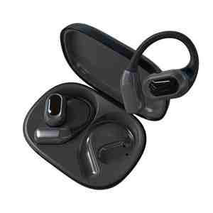 หูฟังไร้สาย <span class=keywords><strong>Q1</strong></span> PLUS-1 FUGLE OWS พร้อมไมโครโฟน ปรับมุมได้ หูฟังบลูทูธแบบนุ่ม  พร้อมจุกเกี่ยวหู หูฟัง OWS - Product Image 2