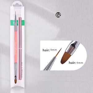 Nouveau stylo à ongles Double pointe, stylo de luminothérapie à Double usage, stylo de couleur, <span class=keywords><strong>crayon</strong></span> de <span class=keywords><strong>dessin</strong></span>, façonnage, stylo français - Product Image 3