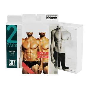 Cajas de Plástico Personalizadas para Ropa Interior Masculina, Caja de Empaque para Calzoncillos <span class=keywords><strong>Boxer</strong></span> con Orificio para Colgar - Product Image 4