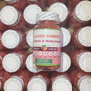 OEM ODM Gummies Vitamina COLÁGENO Biotina Multivitamina Gummies Cabello Uña Crecimiento DE LA <span class=keywords><strong>PIEL</strong></span> Gummy Candy Suplemento dietético para mujeres - Product Image 6