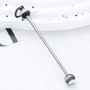 Kit de fabrication de porte-clés perlés DIY : dégradé de couleurs arc-en-ciel et breloque personnalisée, fournitures artisanales pour cadeaux et faveurs de fête - Product Image 4