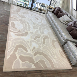 Sang Trọng Hiện Đại Tùy Chỉnh Tay Tufted Thảm Cho Khách Romm Phòng Ăn Handmade Cửa Thảm Cho Trang Trí Nội Thất - Product Image 4