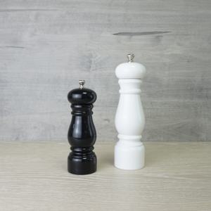 Moulin à sel et à poivre en bois classique de Taiwan, avec robuste et ajustable sans cadre - Product Image 3