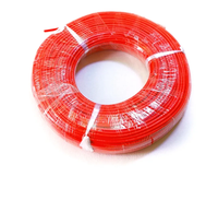 Fil de cuivre électrique ultra souple isolé en silicone, cuivre étamé 600V, conducteur toronné pour usage industriel et automobile