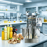 Nueva Prensa de Aceite de Oliva Hidráulica Vertical Totalmente Automática, Construcción de Acero Inoxidable, Control Digital, Baja Temperatura