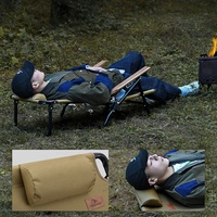 Chaise de camping pliante portable HISPEED, facile à plier, pour pique-nique en plein air, chaise longue de plage en aluminium, lit pliant à 5 positions en Oxford 600D