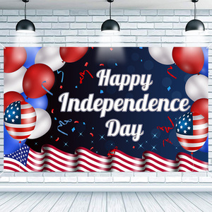 Pequeño MOQ American US Día DE LA Independencia Telón de fondo Fuegos artificiales Bandera de EE. UU. Para Photo Studio Props Supplies - Product Image 6