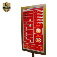 Support de moniteur semi-automatique pour casino, avec affichage double face pour roues de roulette et liste des gagnants
