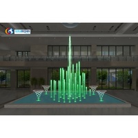 Air Mancur Dekoratif Dalam atau Luar Ruangan dengan Musik dan Air Menari untuk Rumah, Taman, Kebun, Mal, Hotel