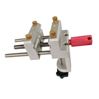 Étau de table multifonctionnel en alliage d'aluminium réglable et robuste pour le travail du bois, petite pince de serrage pour la fixation à domicile