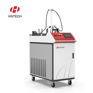Hgtech Fabriek Hot Model 1000W Draagbare Fiber Laser Lassen Machine Prijs Laser Lassen Robot Aangepaste