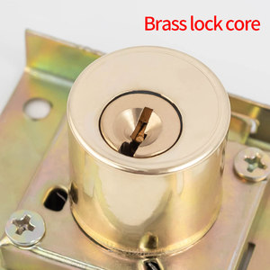 Khóa ngăn kéo vàng 808 Khóa tủ bằng đồng Khóa đồ gỗ nguyên khối - Product Image 6