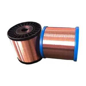 China supplier 0.18mm copper clad aluminum bare wire for motor coil