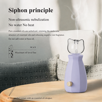 Diffuseur d'arômes commercial HIITII, nébuliseur rechargeable LED portable sans eau pour huiles essentielles, hôtel et maison