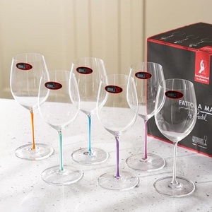 Set di Bicchieri in Cristallo <span class=keywords><strong>RIEDEL</strong></span> per <span class=keywords><strong>Vino</strong></span> <span class=keywords><strong>Rosso</strong></span> Pinot Noir e Bordeaux, Importati dall'Austria, Collezione Brillante, Perfetti come Regalo - Product Image 3