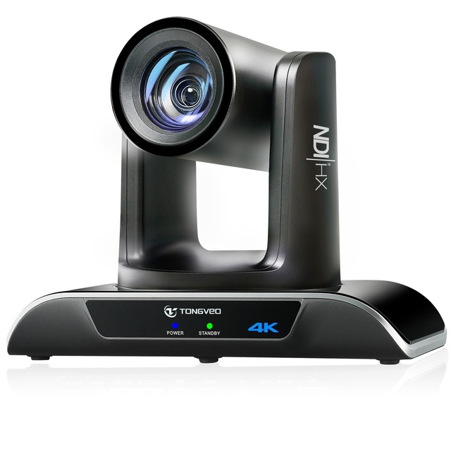 Ultra HD 4K 30X Optical NDI POE AI Auto Tracking Camera for Live Streaming Video Conferencing Church Events