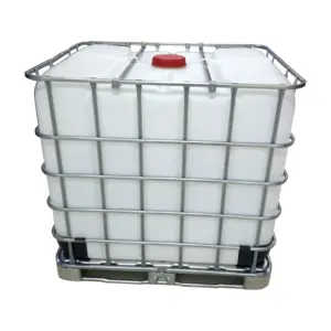 Preço Barato 500 Litros 1000 Litros Tote De Tanque De Água De Armazenamento Industrial Ibc Para Venda