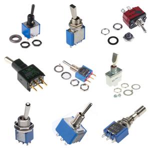 5639A17 トグルスイッチ パネルマウント オン-オフ-オン SPDT はんだラグ端子 30V DC - Product Image 4