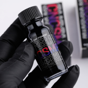 Pigmento Negro SMP para <span class=keywords><strong>Micropigmentación</strong></span> <span class=keywords><strong>Capilar</strong></span>, Pigmento Permanente Estándar de EE. UU. para Simulación <span class=keywords><strong>Capilar</strong></span> - Product Image 4