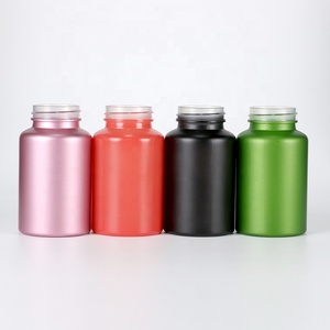 Color PET plástico píldora medicina contenedor nutrición cápsula suplemento dietético embalaje gomoso vitamina botella con tapa abatible - Product Image 5