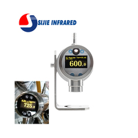 Pyromètre infrarouge en acier inoxydable Sijie STRONG-GR-2514 250-1400°C, capteur de température pour métaux fondues, OEM/ODM, affichage OLED IP65