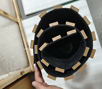 600*2900mm & 1200mm * 2400mm Panneaux acoustiques étanches Rouleau de panneau mural en MDF insonorisé pour panneaux de mousse acoustique