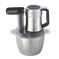 Petit meilleur hachoir à viande maison cuisine hachoir aliments hachoir en acier inoxydable automatique 2l 3l hachoir à viande électrique à vendre
