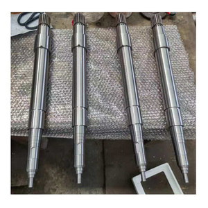 เพลาสไปลน์แบบกำหนดเอง AISI4140 งานกลึงซับซ้อน เพลาเกียร์สไปลน์แบบละเอียด - Product Image 6