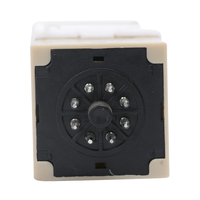 Sakelar Relay Timer Digital LED Programmable DH48S-1Z 0.01S-99H99M Basis Soket AC/DC 12V 24V 36V 110V 220V 380V PCB