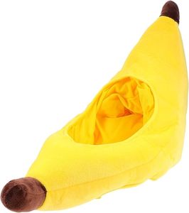 Sombrero de plátano Accesorio de disfraz de comida Plátano Accesorios de frutas tropicales Sombreros Disfraces - Product Image 2