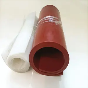 Foglio/pad in gomma siliconica resistente al calore personalizzato per pressa a caldo