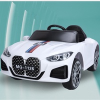Nouvelle voiture jouet pour enfants de luxe, modèle pour enfants de 4 à 8 ans, voiture électrique pour enfants, 4 roues, télécommande, rechargeable, voiture à monter