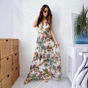 In voorraad mode kleding casual wear vrouwen jurk zomer dame jurk
