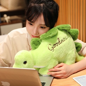 Venta al por Mayor de Lindos Peluches de <span class=keywords><strong>Dinosaurios</strong></span> de 28-50 cm, Rellenos de Algodón PP, Tiranosaurio, Estegosaurio, Triceratops - Product Image 5