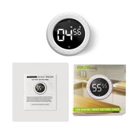 BALDR B0362 Digitaler LED Küchentimer mit Drehfunktion Wecker Elektrischer Magnetischer Timer Ofen-Kochtimer Studien-Countdown-Timer