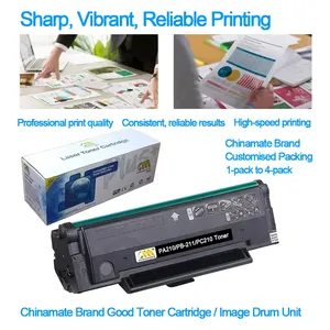 Chinamate Pc210 Toner Voor Pantum PA-210e PB-210 PC-210 PC-211EV Pa 210 PB-211 Compatibele Toner Cartridge Voor Pantum P 2502W Toner