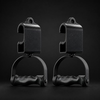 Poignée de traction latérale rotative à 360° en acier, accessoire ergonomique pour machine à câble, équipement de musculation, vente en gros