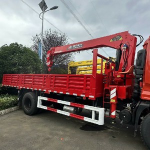 Grue à flèche montée sur camion Chengli, petite grue hydraulique 4x2 de 8 tonnes - Product Image 6
