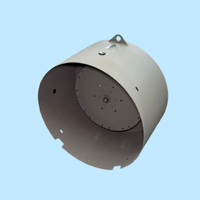 Ventilateur centrifuge externe G355 à moteur AC, ventilateur de ventilation industriel, haute pression d'air, 380V, IP55