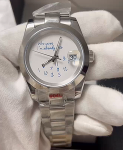 36/39 מ "מ שאכפת לי אני כבר מאוחר שעון יד אוטומטי שעון יד עמיד למים - Product Image 6