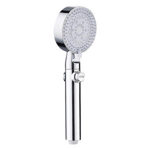 Pommeau de Douche Portable 5 Modes Haute Pression Jet Pluie et Massage Design Rond Moulé par Injection Grand Débit YP-279 - Product Image 2