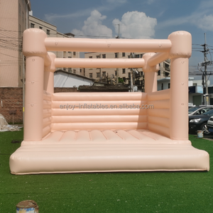 Videur gonflable rose de livraison gratuite avec le château plein d'entrain d'air de piscine de boule pour la <span class=keywords><strong>location</strong></span> de carnaval de mariage - Product Image 2