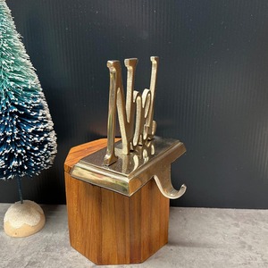 2025 NOEL Words Stocking Holder Aluminio Best Seller - Product Image 2