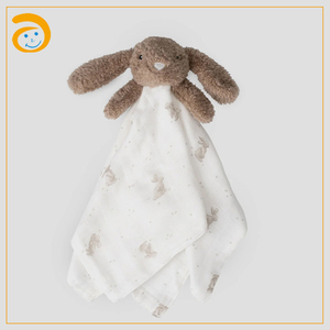 Copertina di Sicurezza per Neonati a Forma di Animale: Coniglio, Tartaruga, Volpe, Orso - Morbido Peluche per Culla e Viaggio - Product Image 2