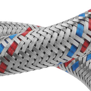 Il più potente rifornimento idrico esteso rubinetto flessibile in acciaio inox 304 316 intrecciato tubo flessibile L7 con acciaio interno - Product Image 5