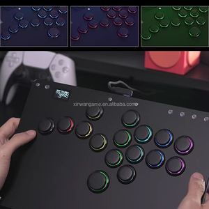 Controlador de Consola R16 Hitbox, Diseño de Botones Arcade, Mecánico, USB, para PC, PS4, PS5, <span class=keywords><strong>Juegos</strong></span> de Lucha Arcade, Raspberry Pi - Product Image 3